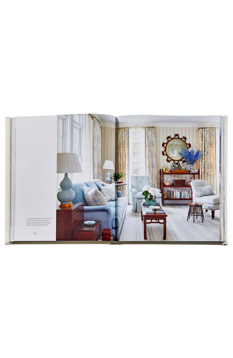 Graphic Image The Principles of Pretty Rooms Leather Coffee Table Book, Alternate, color, Ivory