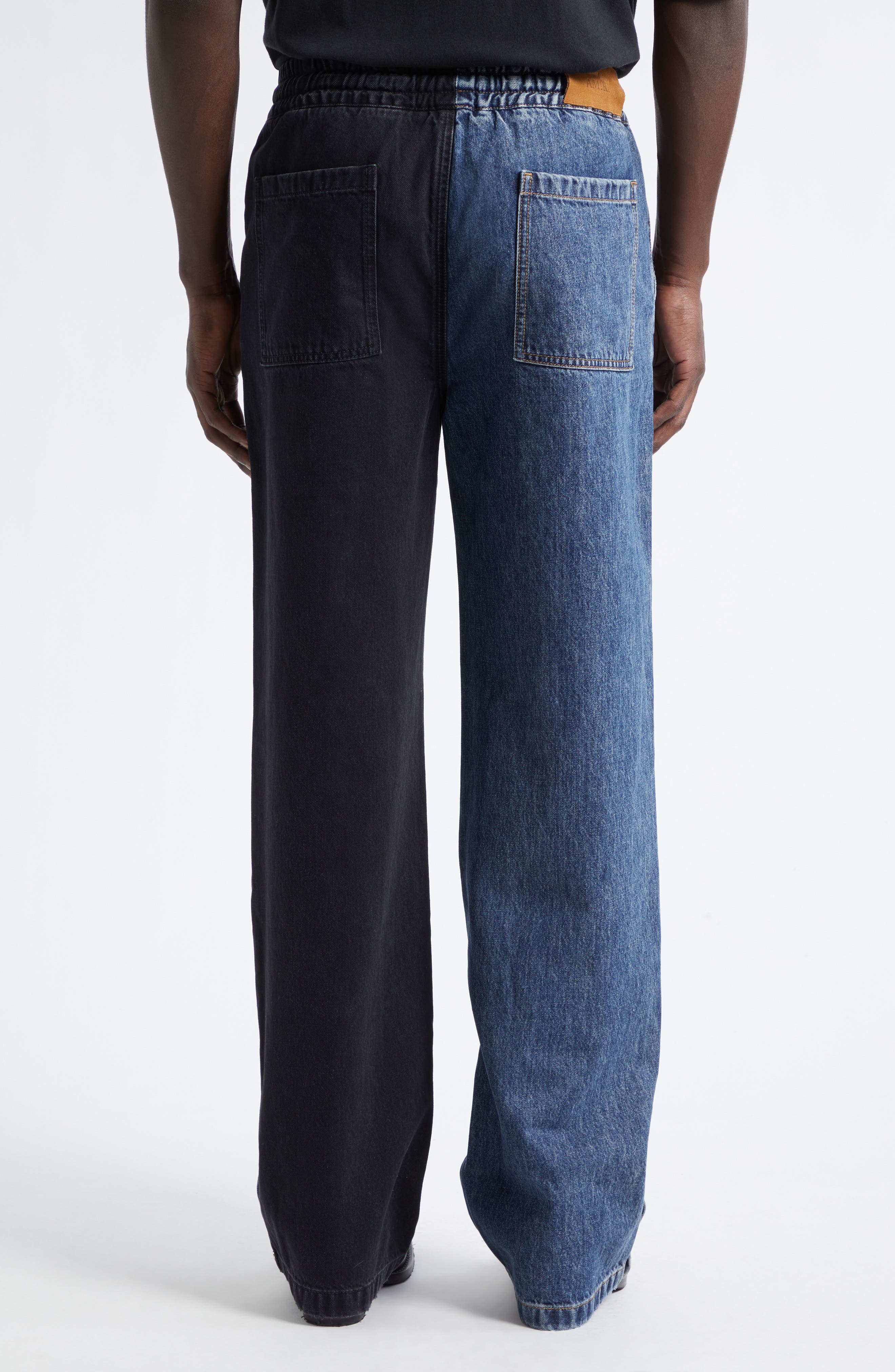 Spliced Baggy Jeans - image 2