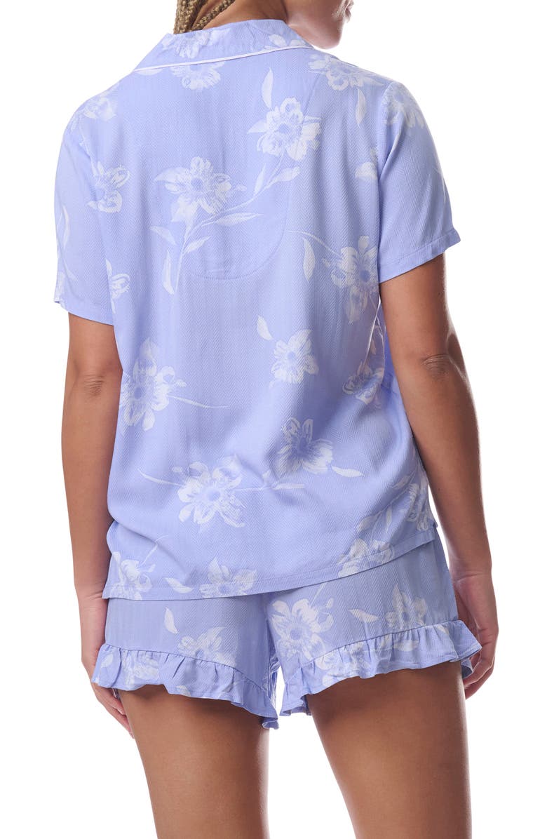 Splendid Print Short Pajamas, Alternate, color, Down The Aisle Flower