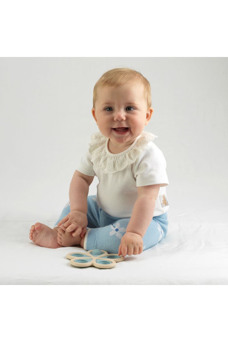 Broderie Collar Bodysuit, Alternate, color, White