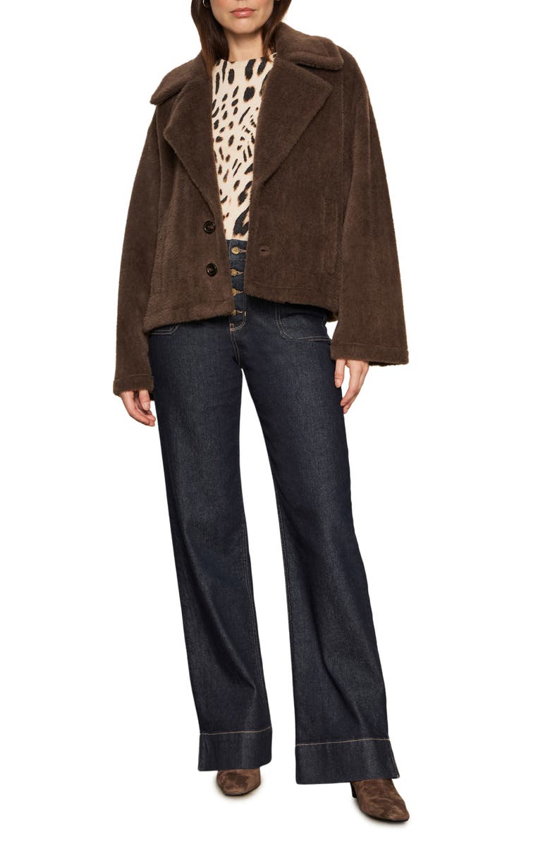 Sanctuary Fuzzy Leopard Shell, Alternate, color,