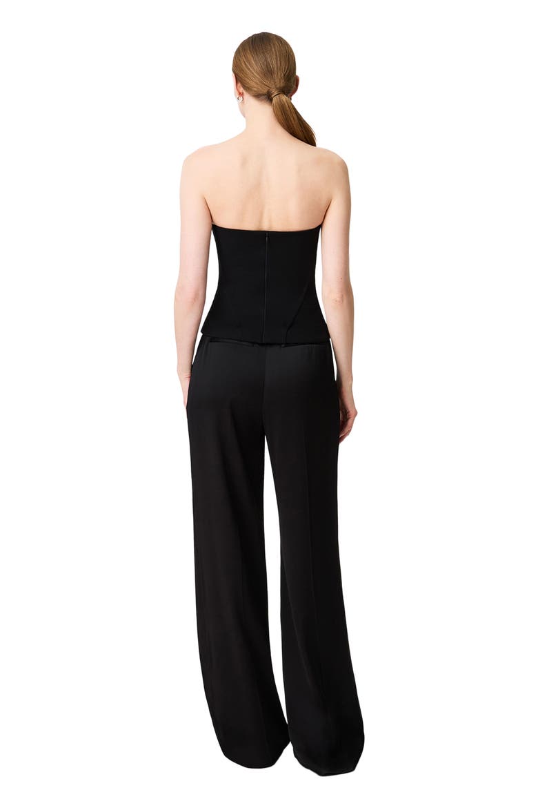 Architectural Bustier, Alternate, color, Black