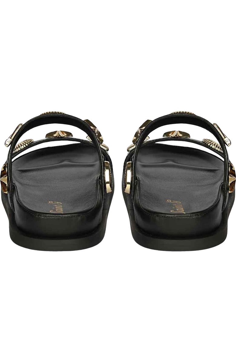 SAINT G Tara Slide Sandal, Alternate, color, Black