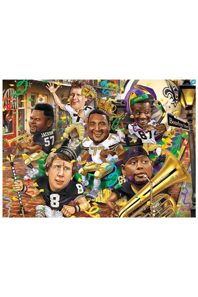 New Orleans Saints 500 Piece Puzzle, Alternate, color, Multicolor