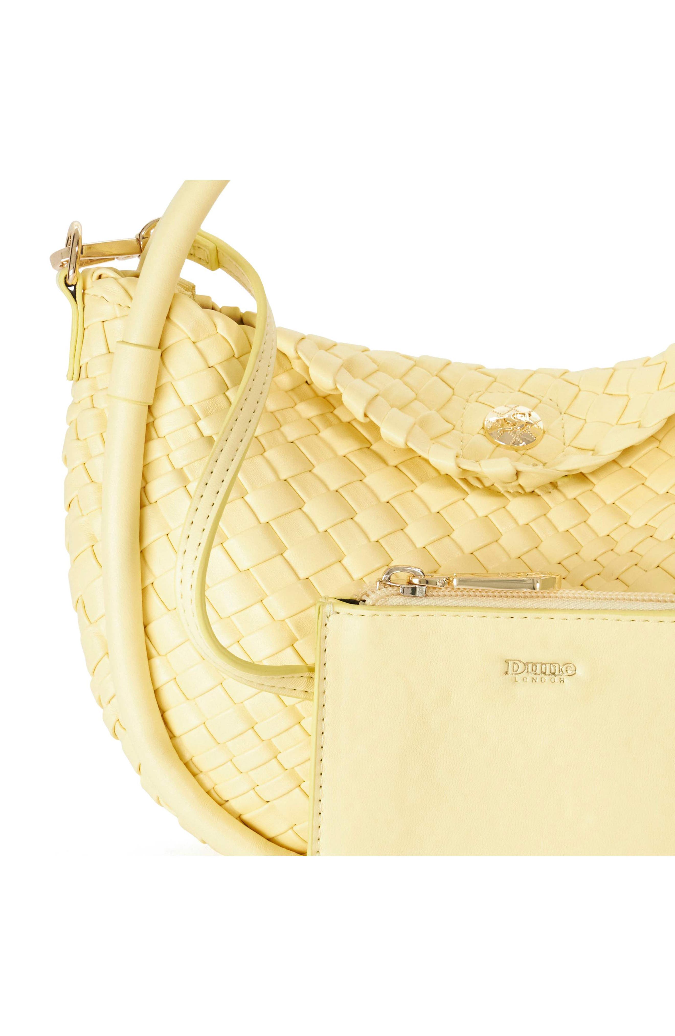 Dinideliberate Top Handle Bag, Alternate, color, YELLOW