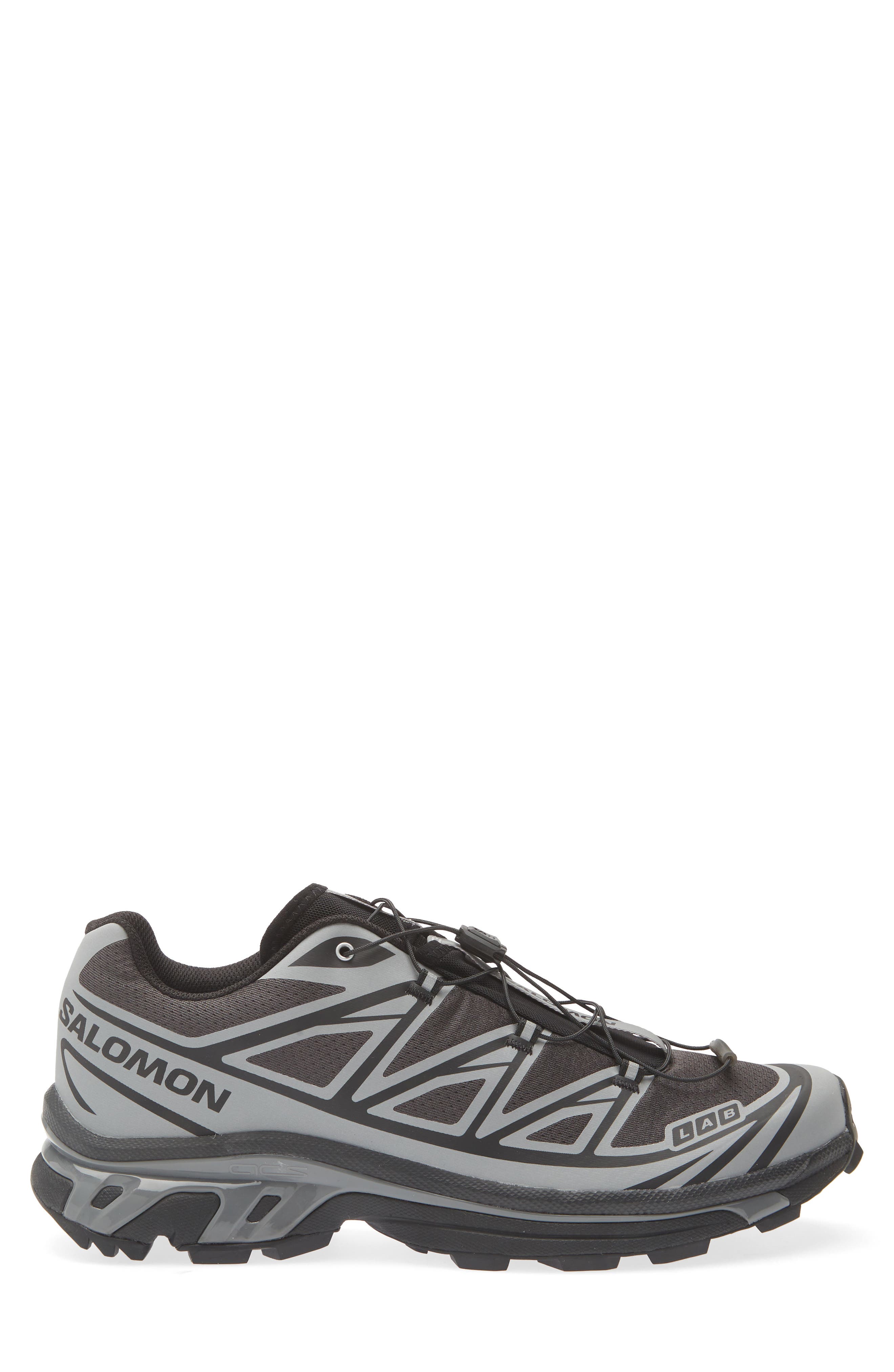 Salomon Gender Inclusive XT-6 Sneaker, Alternate, color, Black/ Black/ Silver