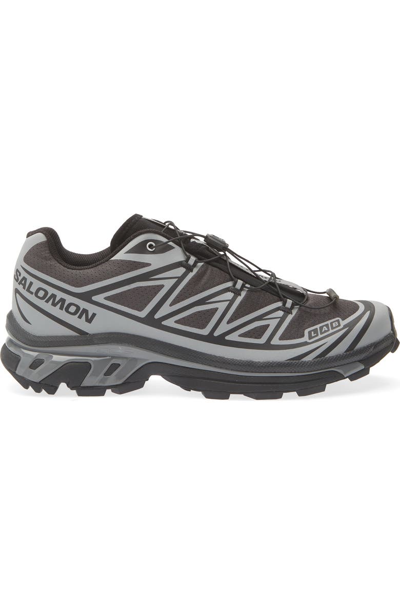 Salomon Gender Inclusive XT-6 Sneaker, Alternate, color, Black/ Black/ Silver