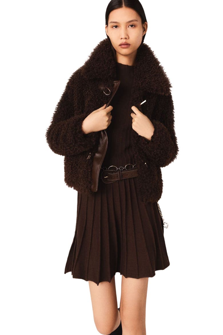 Short curly coat, Main, color, Dark brown
