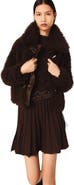 maje Short curly coat