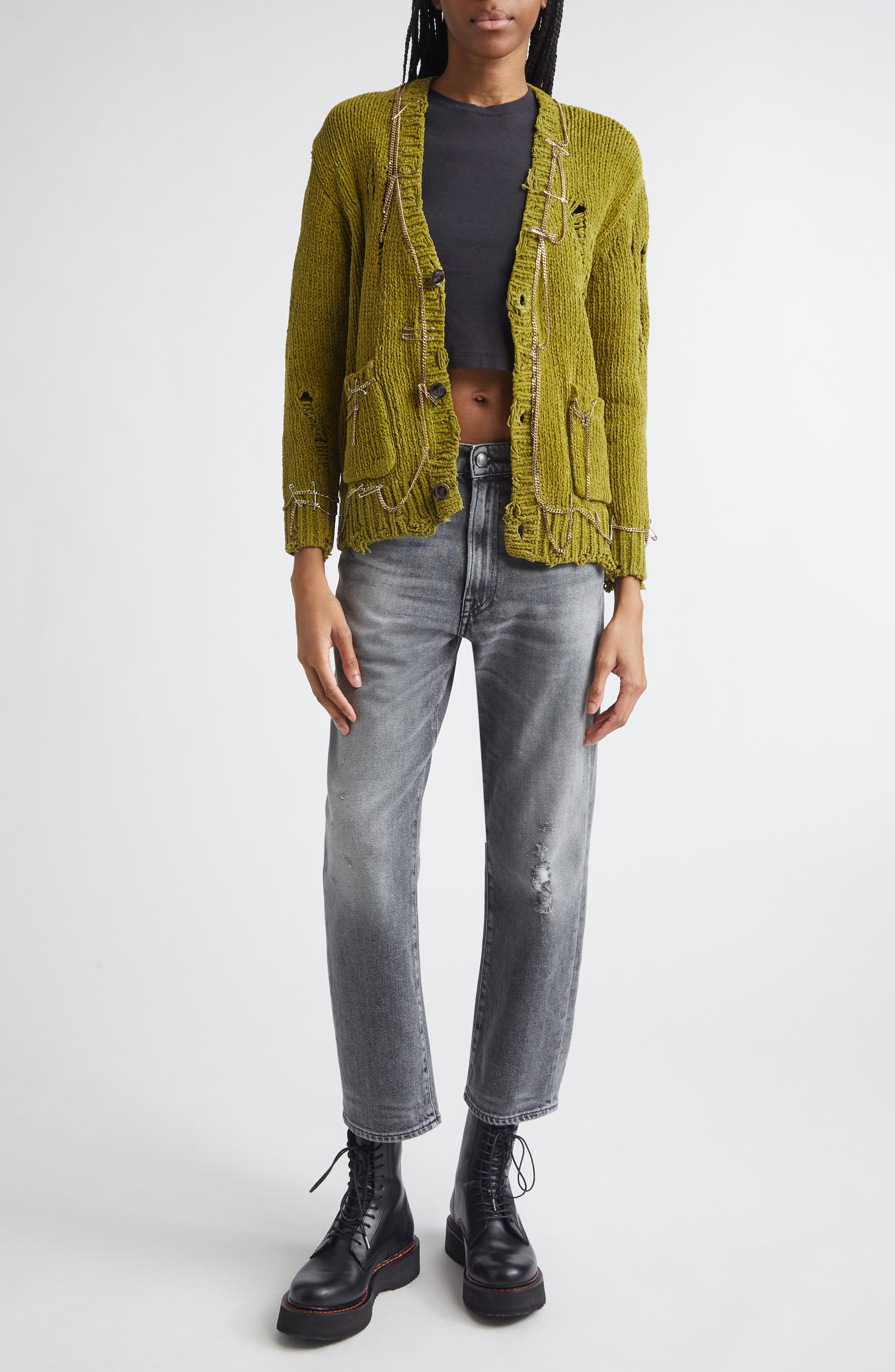 Distressed Boyfriend Jeans - image 2