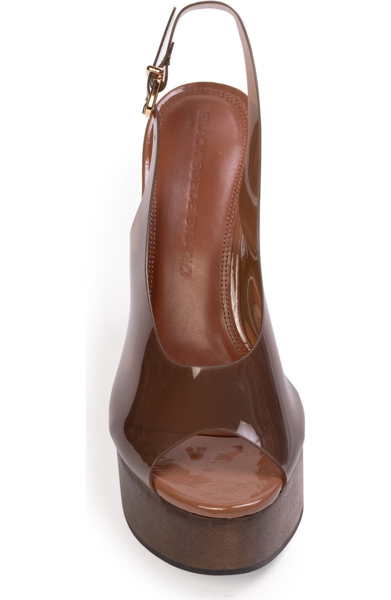 BLACK SUEDE STUDIO Landy 125 Sandal, Alternate, color, Mousse Leather/Pvc