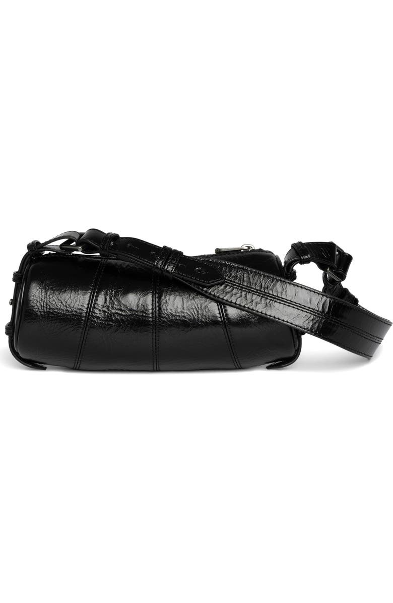 Zadig & Voltaire Le Roudoudou Patent Leather Shoulder Bag, Alternate, color,