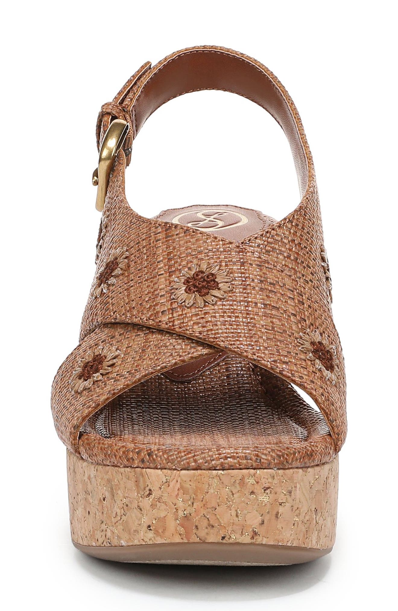 Hanfleur Platform Slingback Sandal, Alternate, color, CUOIO