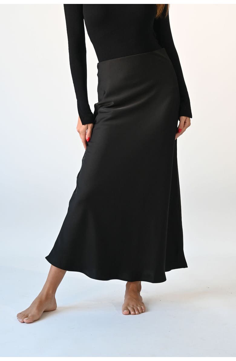 By Tess Collection Ella Skirt, Main, color, Black