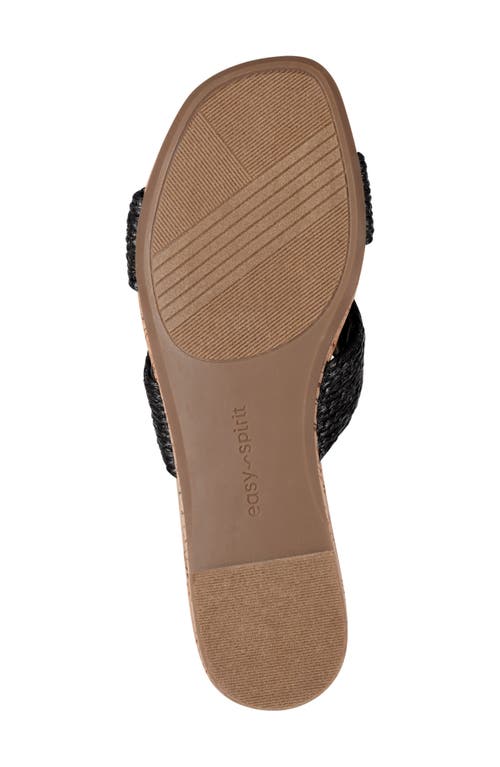 Shop Easy Spirit Christy Slide Sandal In Black