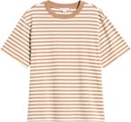Good American The Overized Stripe T-Shirt