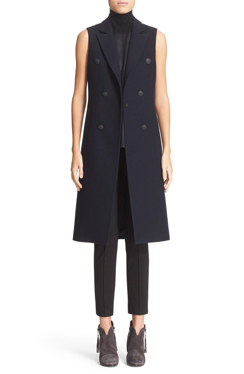 rag & bone 'Singer' Silk Sleeveless Turtleneck Top, Alternate, color,