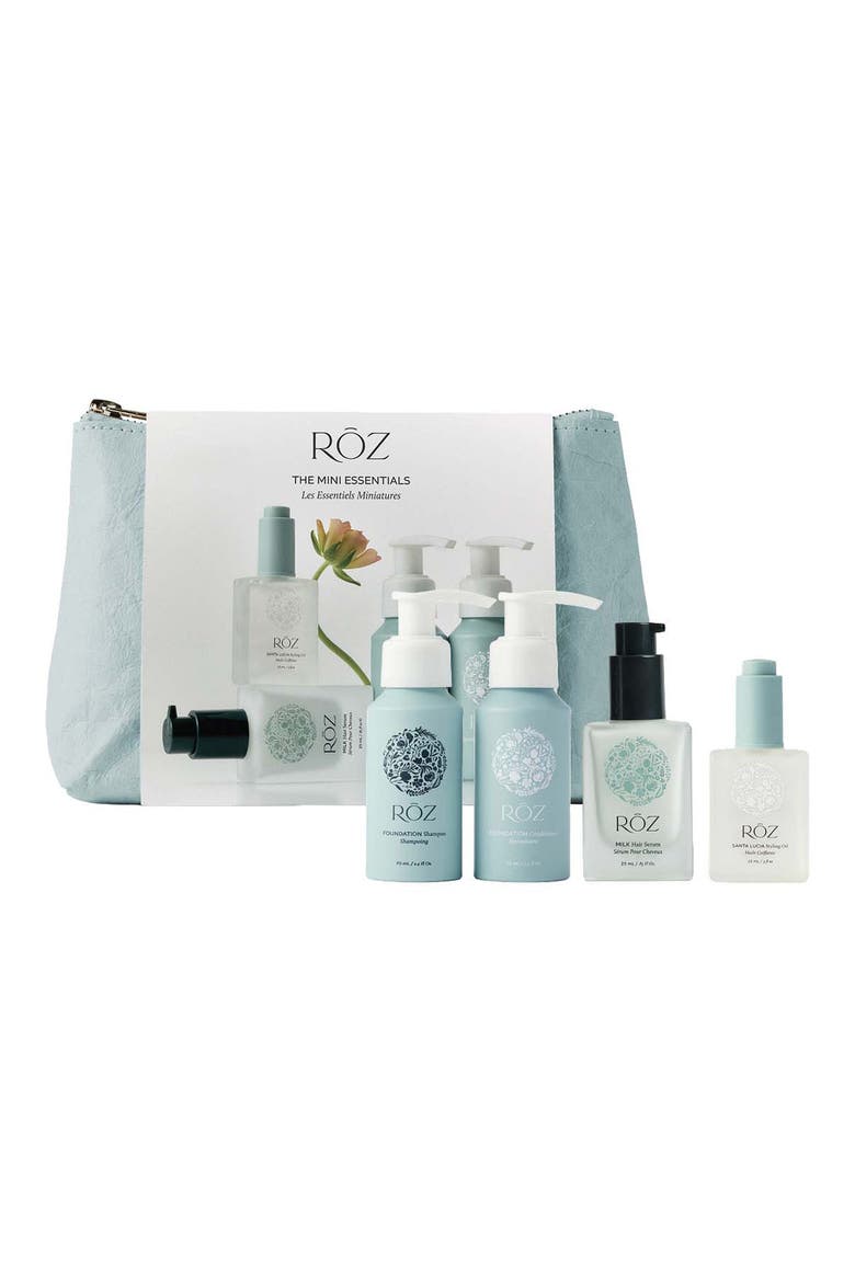The Mini Essentials Set $106 Value, Main, color, BLUE
