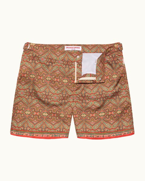 Bulldog Exclusive-Print Swim Shorts