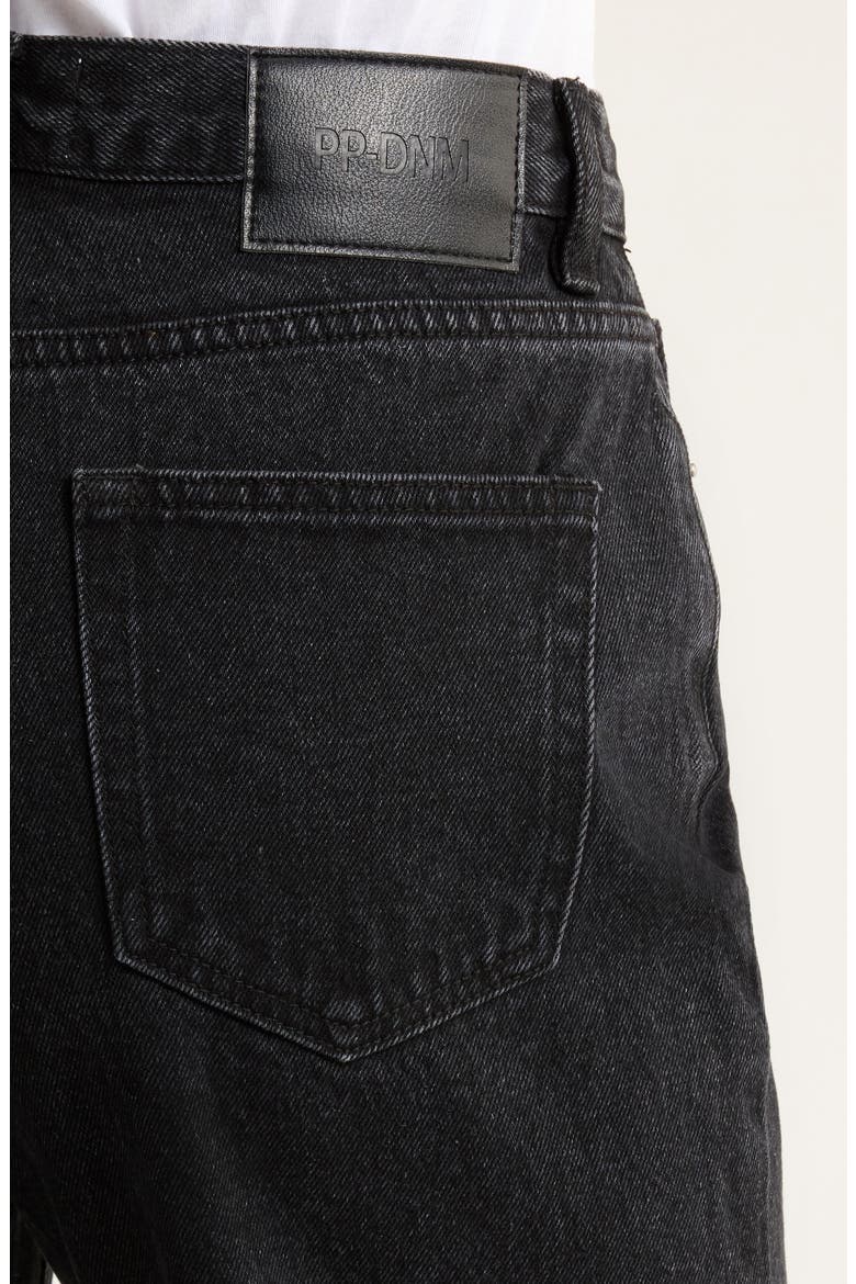 Maple High Waist Flare Leg Jeans, Alternate, color, BLACK
