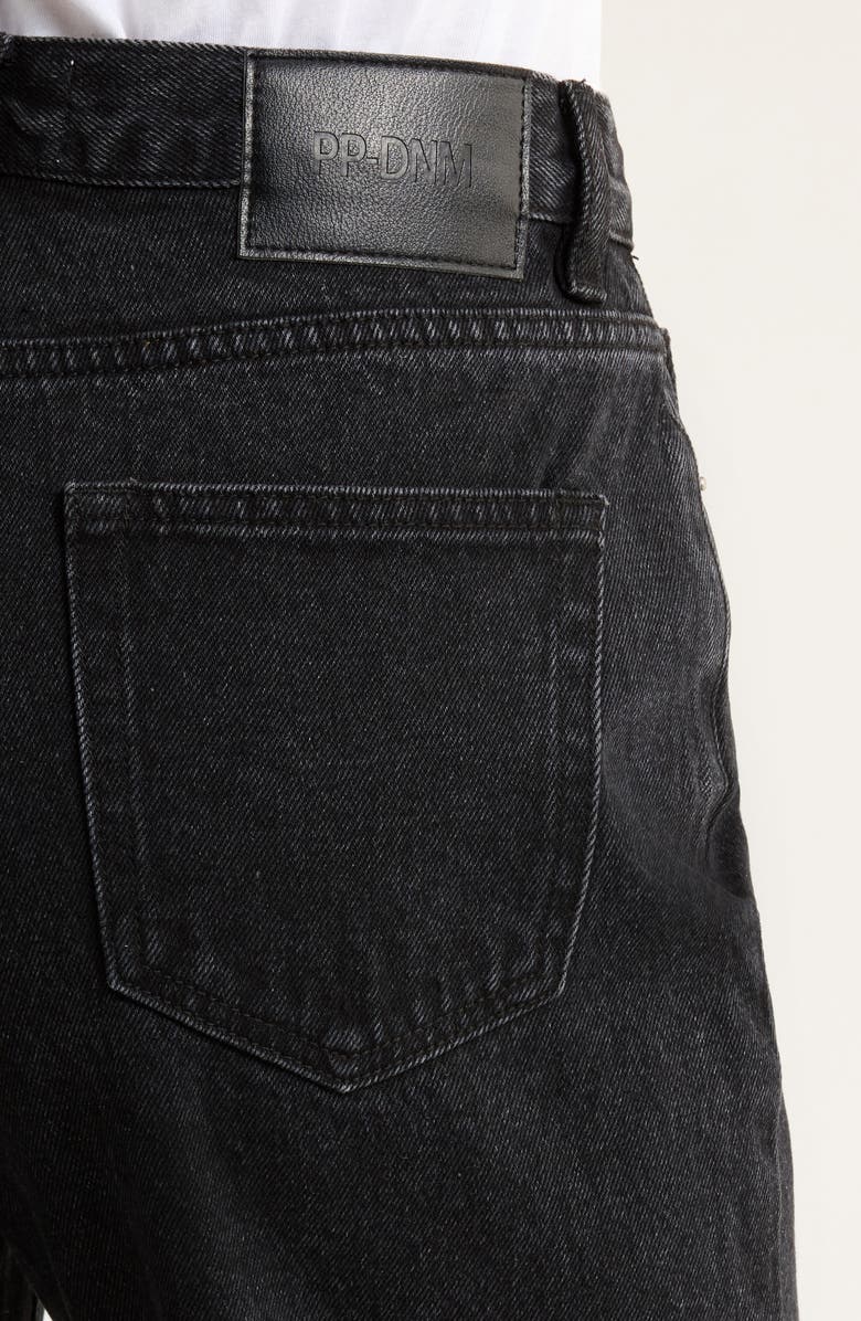 Princess Polly Maple High Waist Flare Leg Jeans, Alternate, color, Black