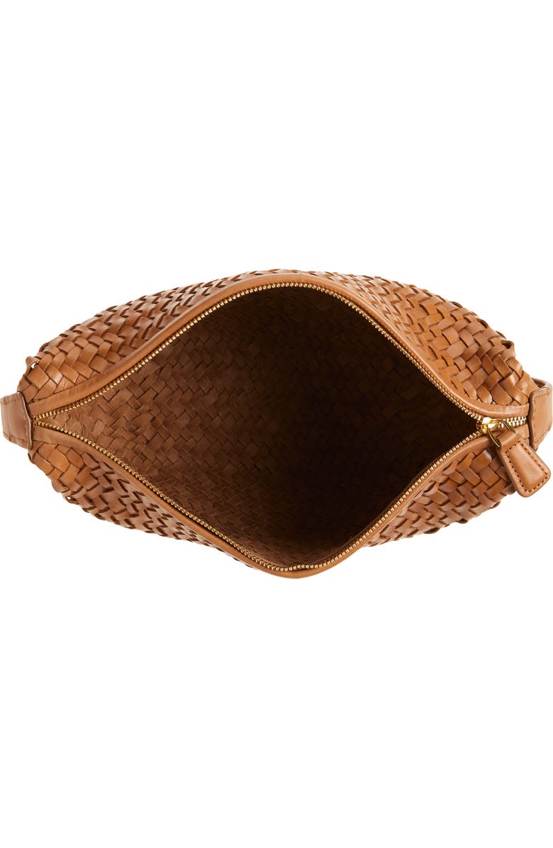 Madewell The Sling Woven Leather Crossbody Bag, Alternate, color,