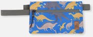 Deux par Deux Dinosaur Graphic Durable Double-Compartment Pencil Case