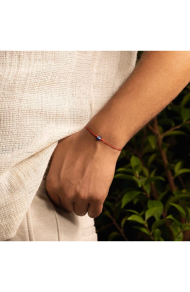 Karma and Luck Spiritual Freedom - Evil Eye Red String Bracelet, Alternate, color, 