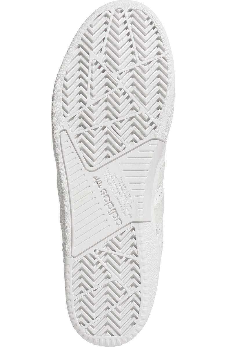 adidas Tyshawn Low Top Sneaker, Alternate, color, White/ White/ Gold Metallic