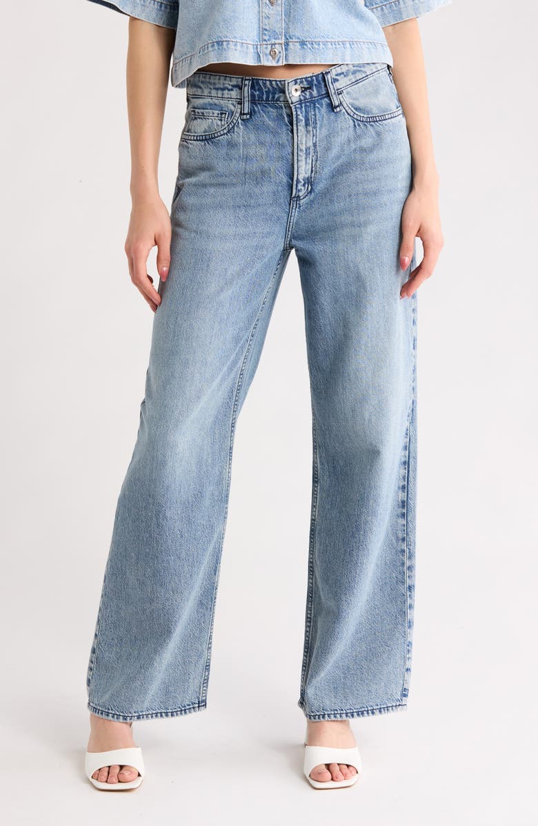 rag & bone Cloud Lori Wide Leg Jeans, Main, color, Dubois