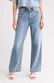 rag & bone Cloud Lori Wide Leg Jeans