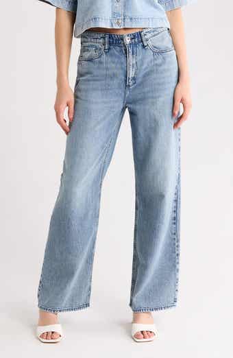 rag & bone Cloud Lori Wide Leg Jeans