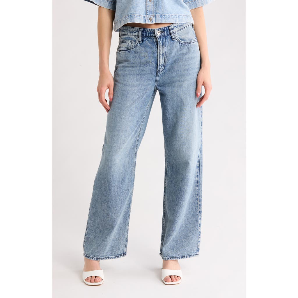 Rag & Bone Cloud Lori Wide Leg Jeans