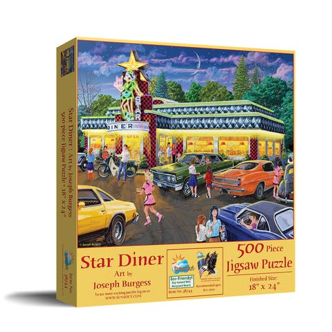 Star Diner 500 piece Jigsaw Puzzle for Adults