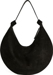 Reformation Rhea Suede Hobo Bag