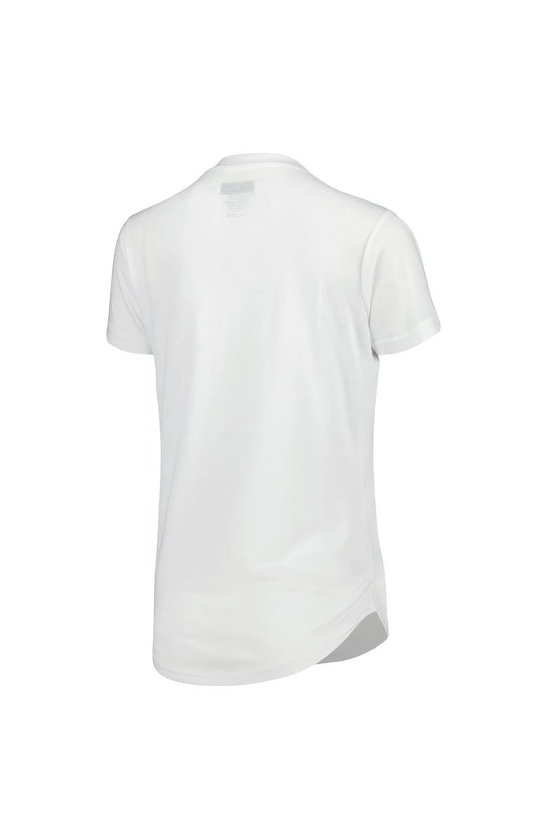 CONCEPTS SPORT Women's Concepts Sport White/Charcoal Cleveland Browns Sonata T-Shirt & Leggings Sleep Set, Alternate, color, White