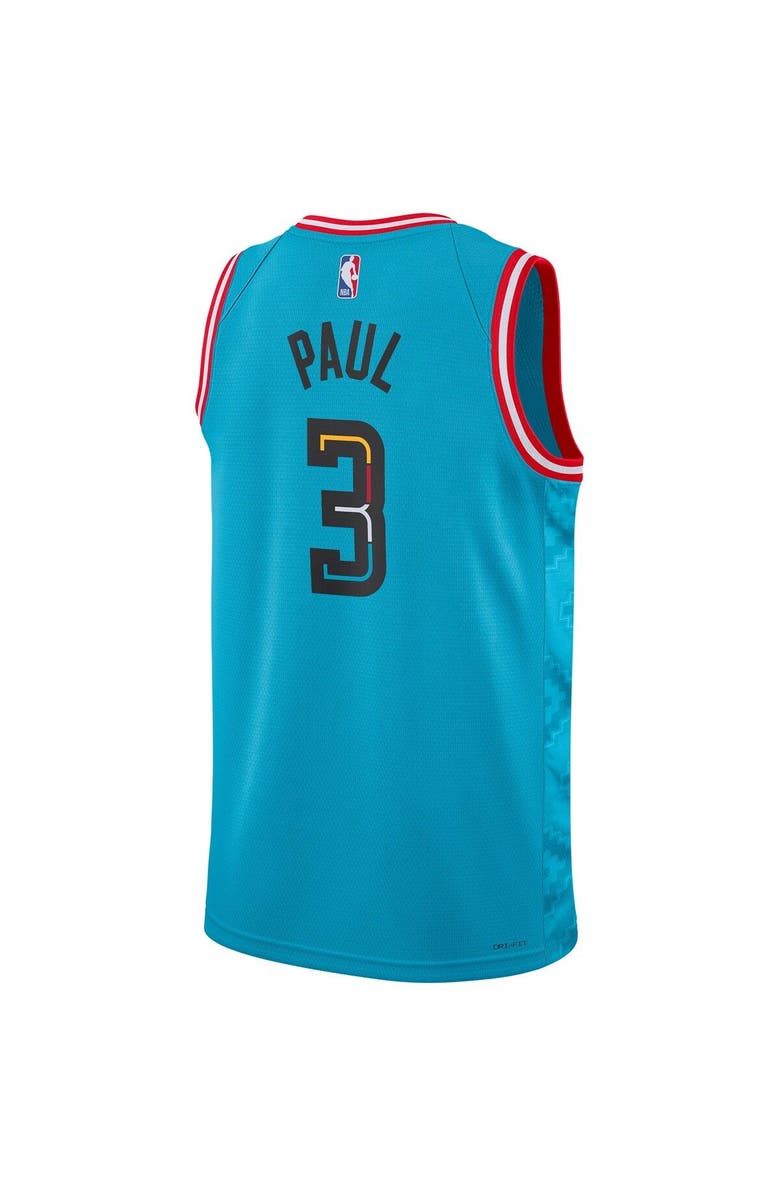 Nike Unisex Nike Chris Paul Turquoise Phoenix Suns 2022/23 Swingman Jersey - City Edition, Alternate, color, Turquoise