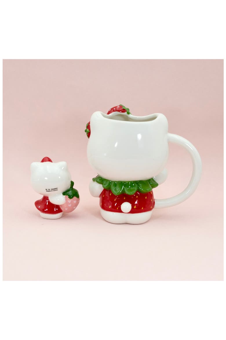 Hello Kitty Strawberry Mug & Sugar Shaker Set, Alternate, color, MULTI