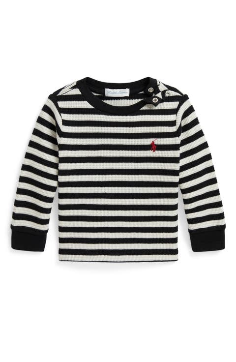 Waffle Knit Long Sleeve Shirt