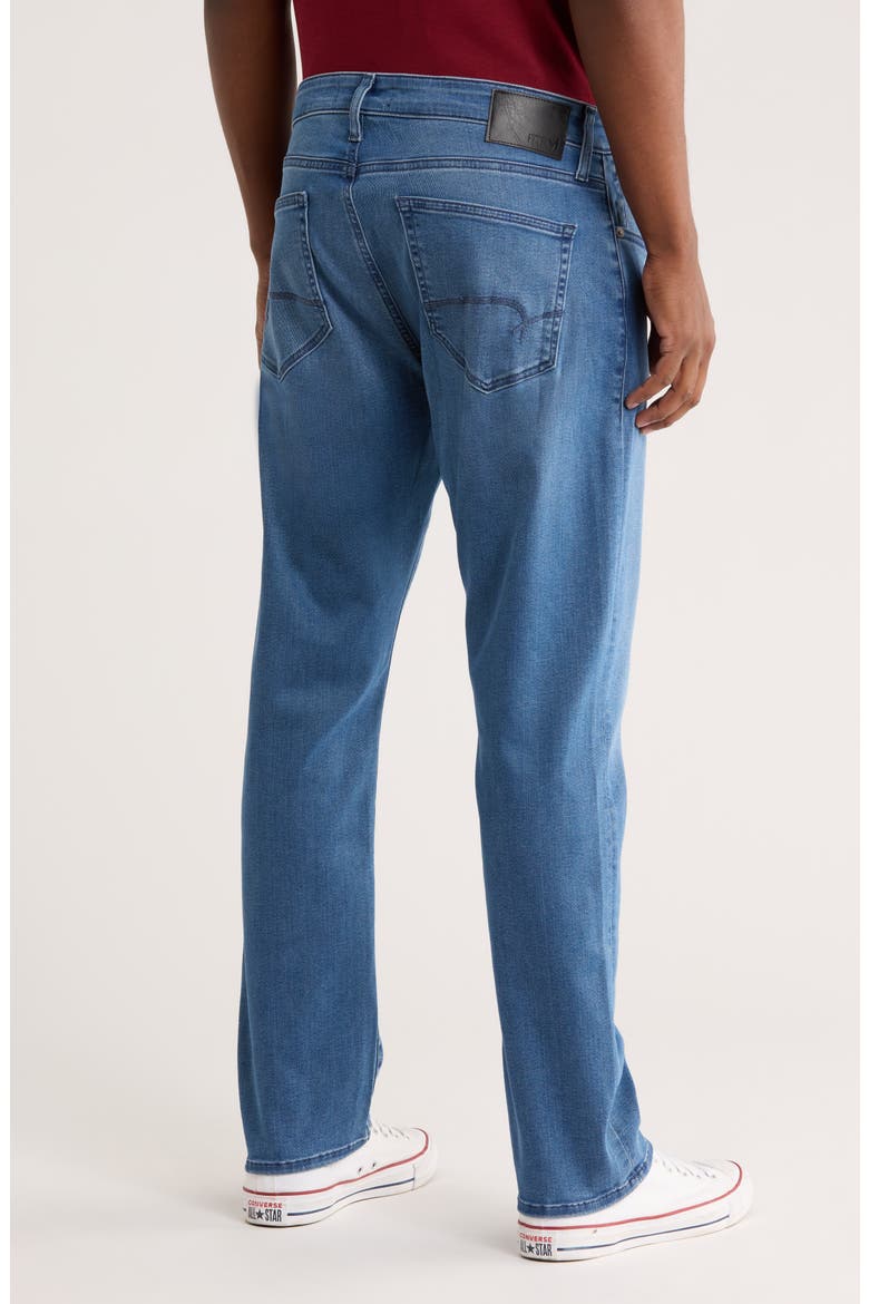 Marcus Slim Straight Leg Jeans, Alternate, color, DARK BRUSHED
