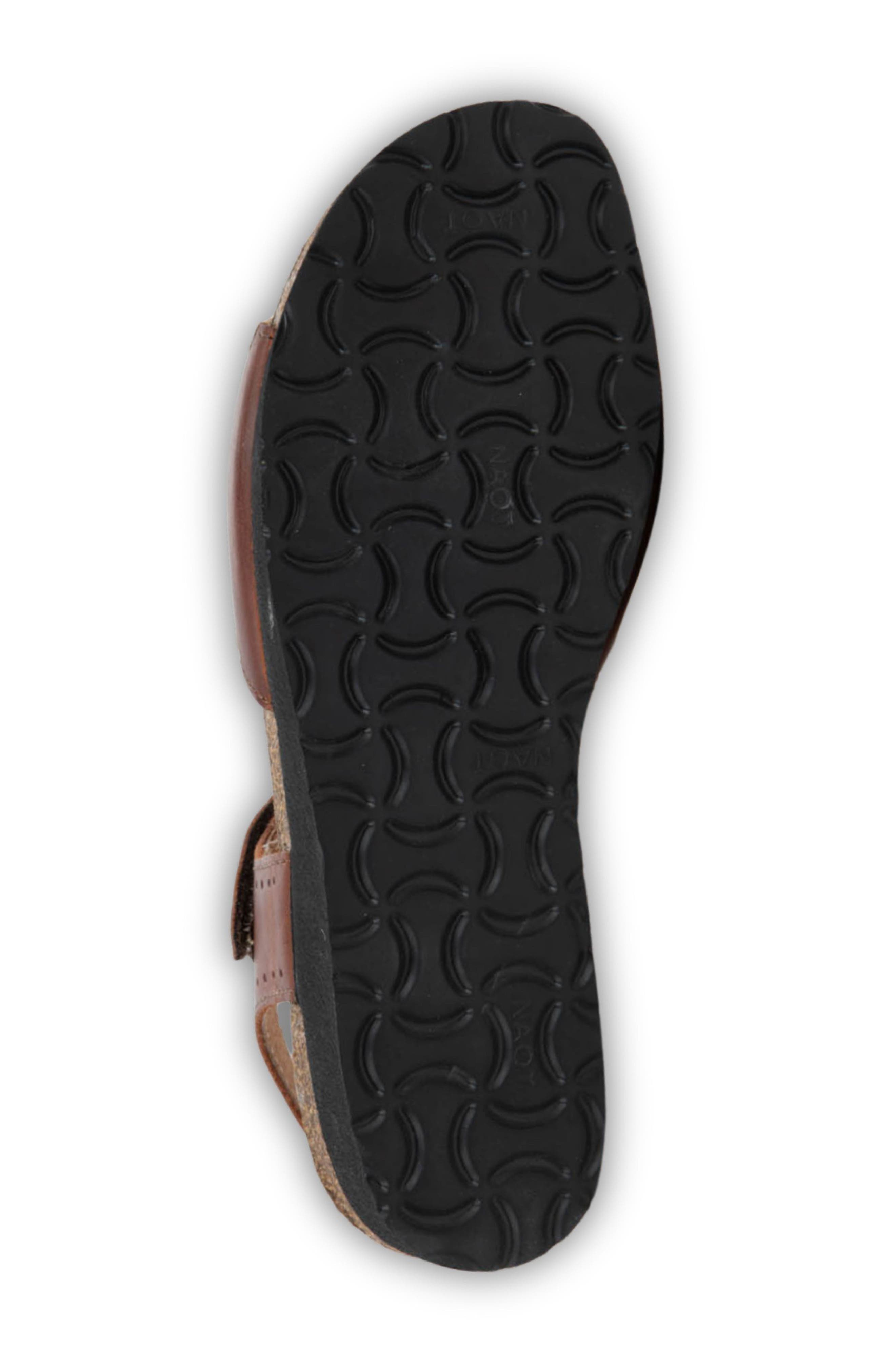 Luna Sandal, Alternate, color, BRANDY OILY NUBUCK
