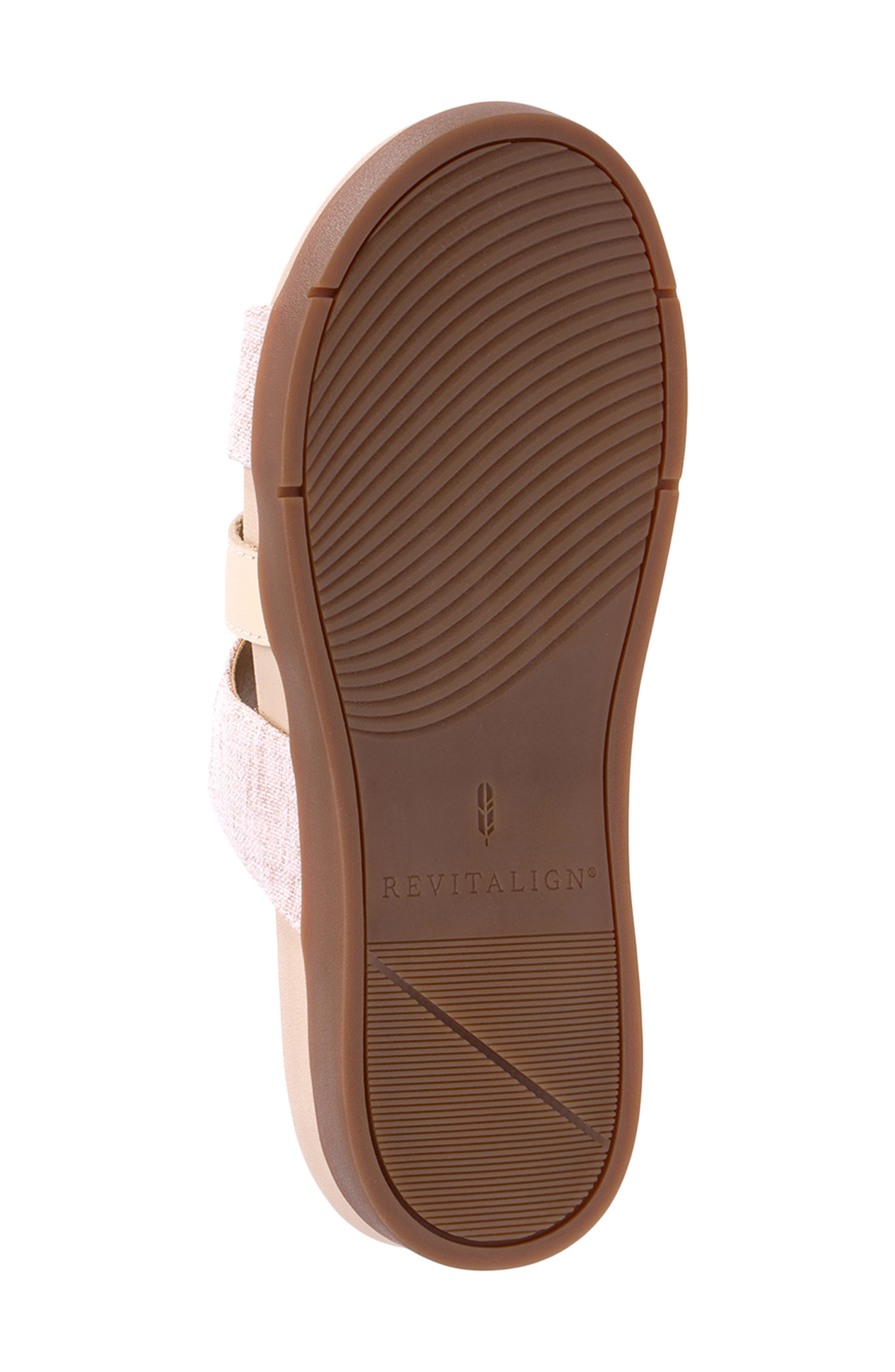 Lisbon Slide Sandal, Alternate, color, LINEN