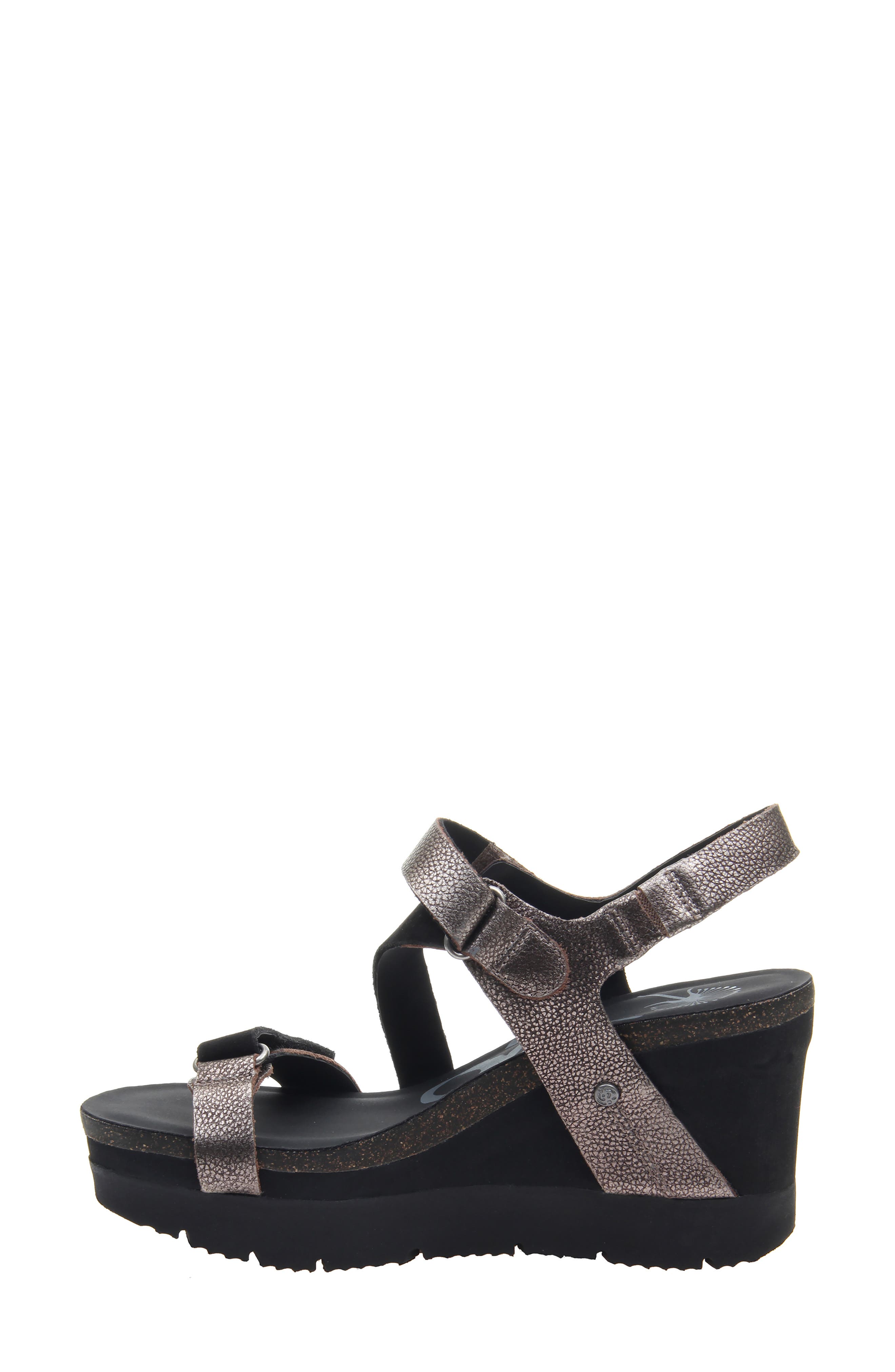 OTBT Wavey Wedge Sandal, Alternate, color, 