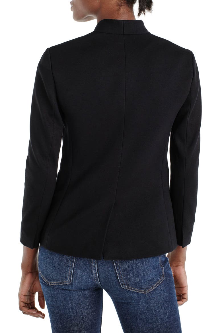 Going Out Blazer, Alternate, color, BLACK