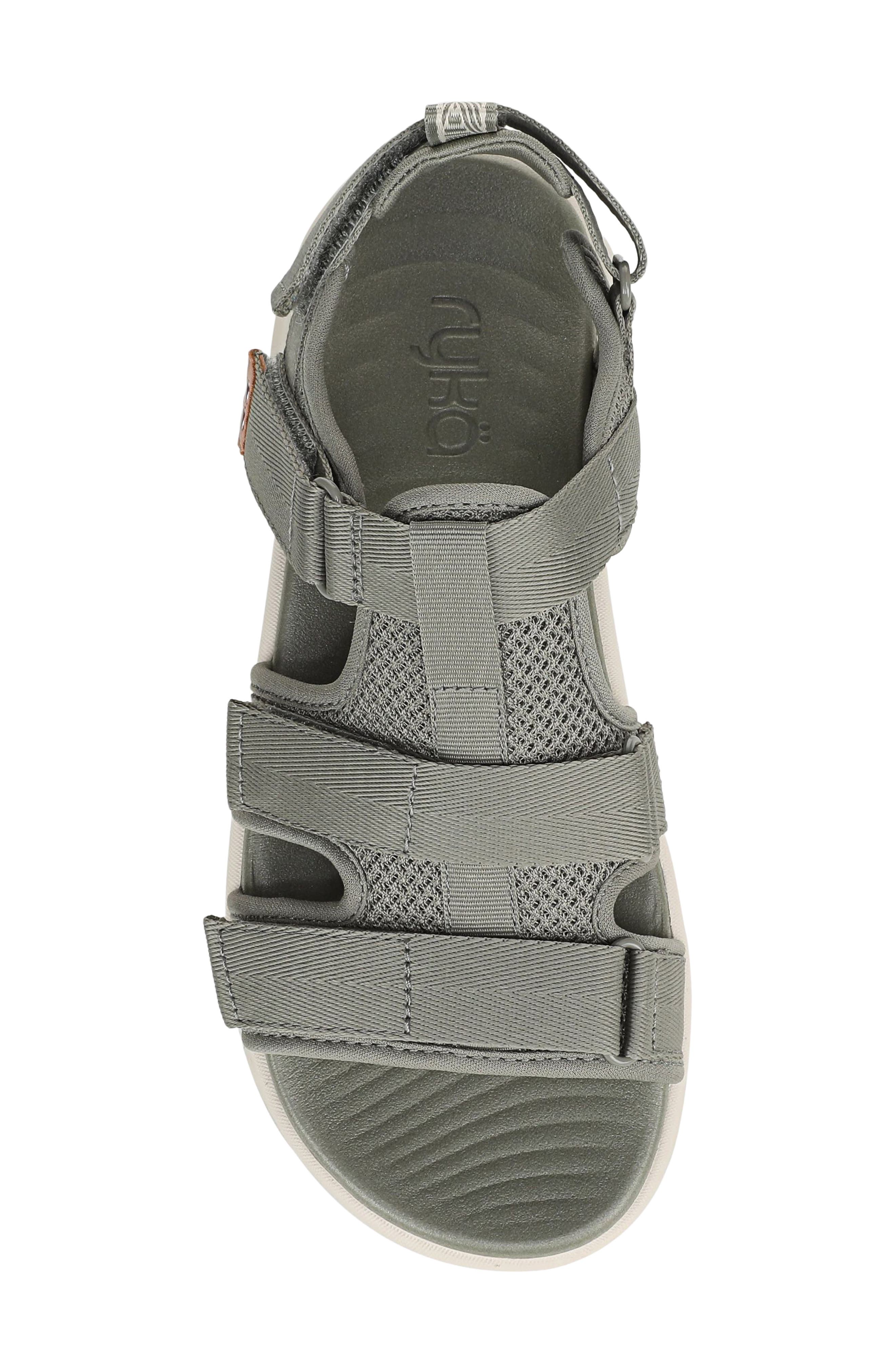 Devotion Max Sandal, Alternate, color, VETIVER GREEN