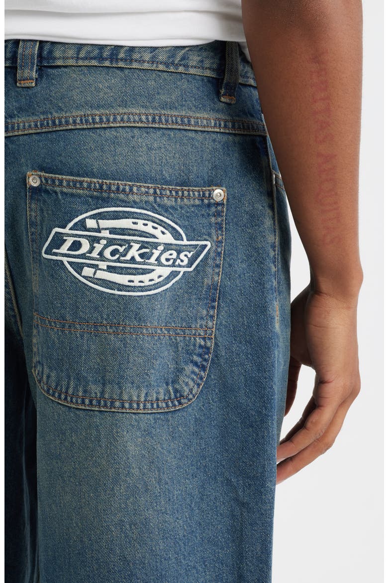 Hilham Straight Leg Jeans, Alternate, color, KHAKI TINTED BLUE