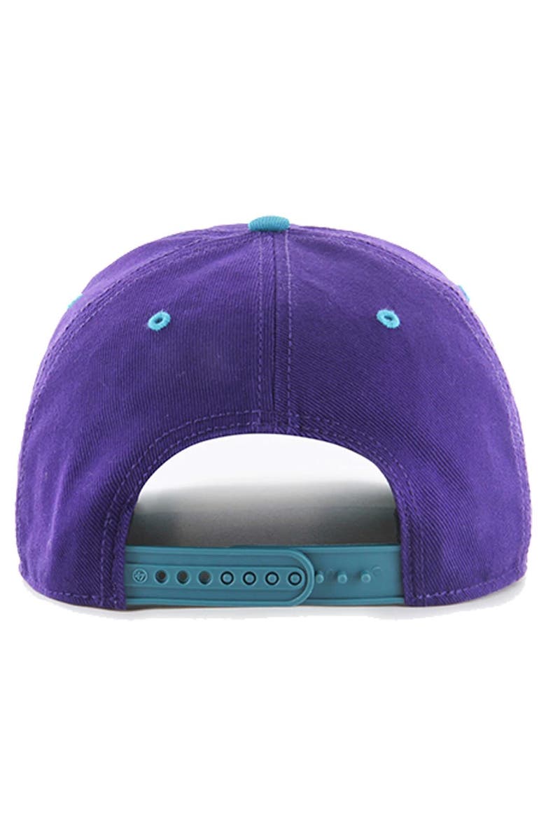 '47 Men's '47 Purple Arizona Diamondbacks Double Headed Baseline Hitch Adjustable Hat, Alternate, color,