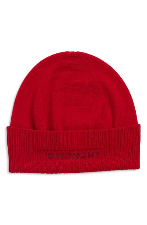 Logo Cuffed Wool Beanie
