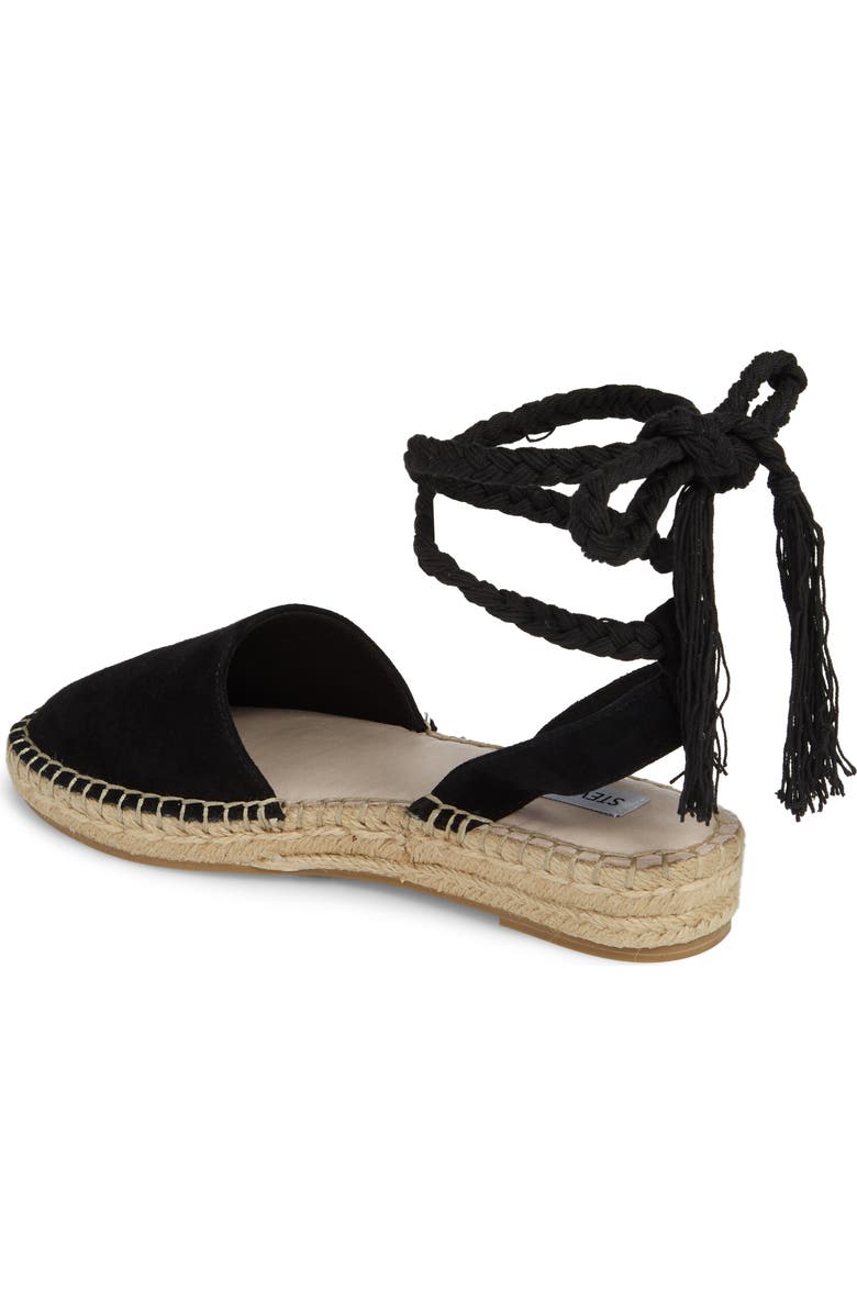 Steve Madden Mesa Wraparound Espadrille, Alternate, color,