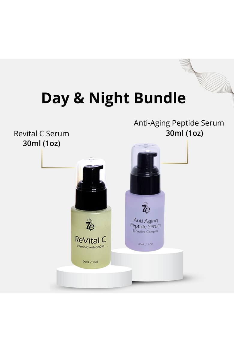 Revital C & Anti-Aging Peptide Serum Bundle, Alternate, color, None
